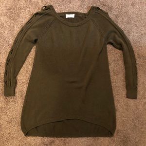 Grace & Lace knit tunic sweater